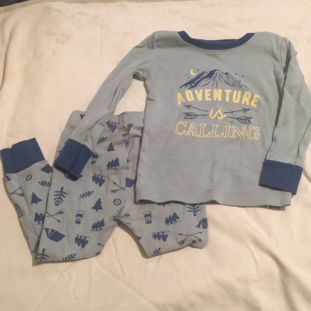 Old Navy toddler camping pajamas